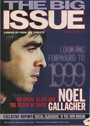 Oasis The Big Issue - January 1999/April 2000 UK magazine (296702